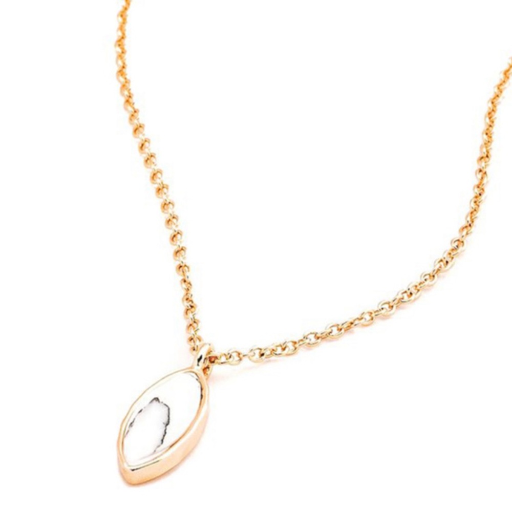 Gorjana palisades adjustable charm necklace